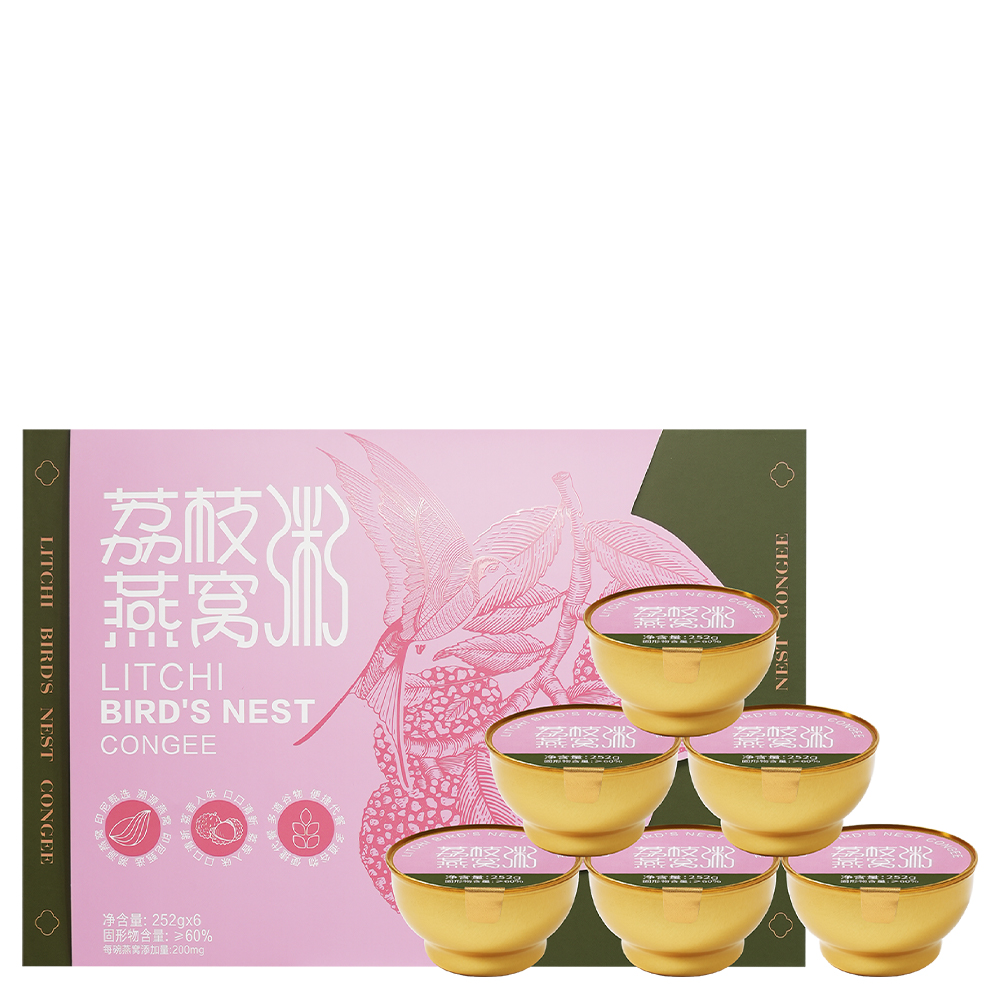 燕太太荔枝燕窝粥礼盒